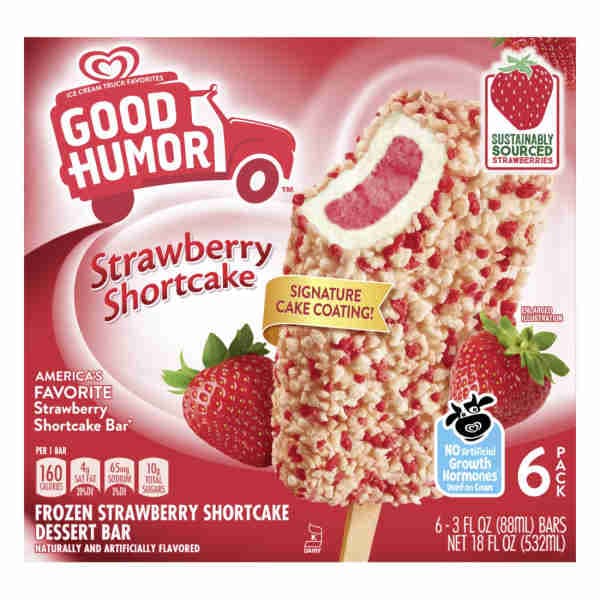 Strawberry Shortcake Ice Cream - Good Humor