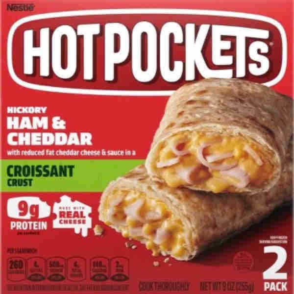 Hickory Ham & Cheddar (Croissant Crust)