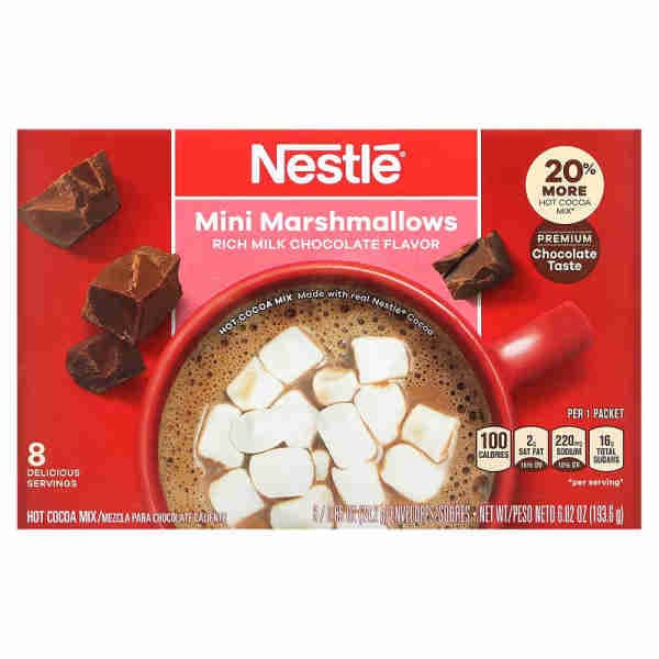 Mini Marshmallows Rich Milk Chocolate Flavor