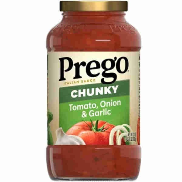Chunky Tomato, Onion & Garlic Sauce