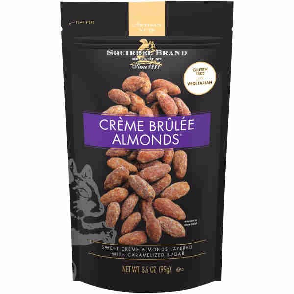 Gluten Free Creme Brulee Almond - Squirrel Brand