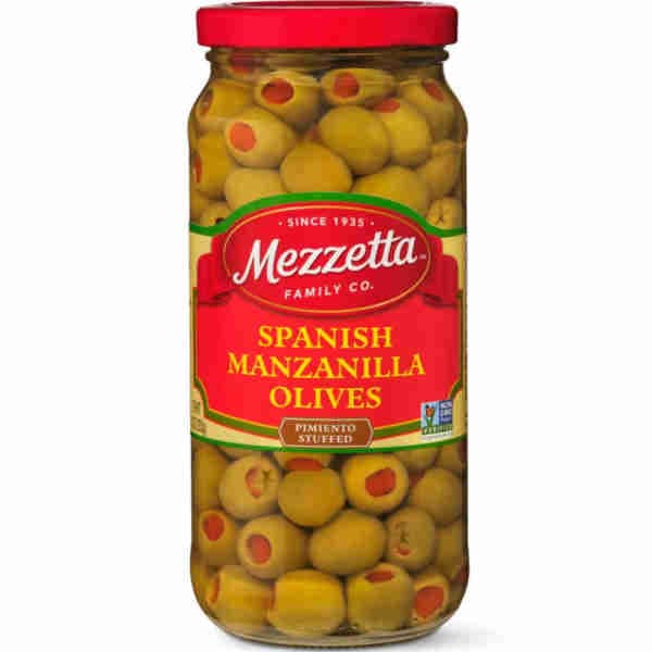 Spanish Manzanilla Olives Pimento Stuffed