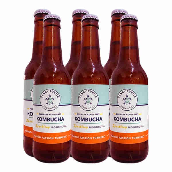 Kombucha Mango Passion Turmeric X6