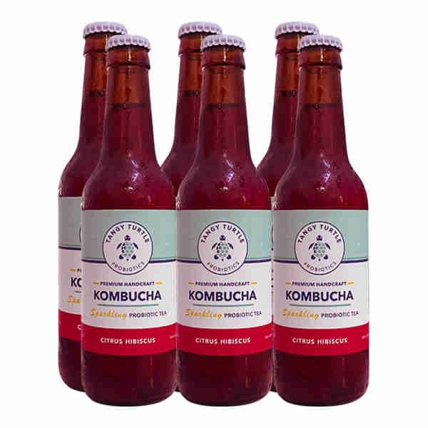 Kombucha Citrus Hibiscus X6