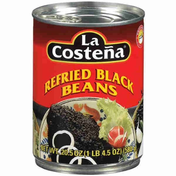 Refried Black Beans - La Costeña