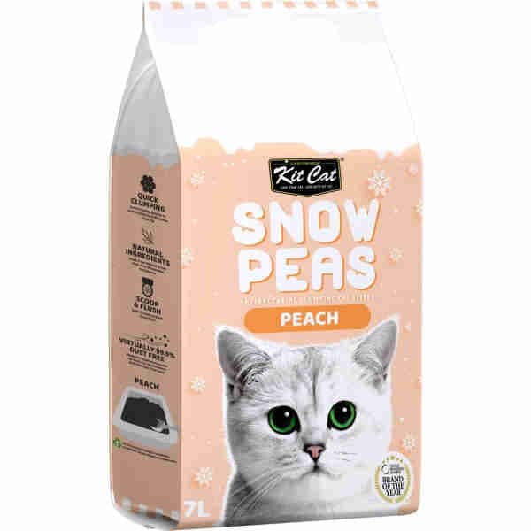 Peach Antibacterial Clumping Cat Litter