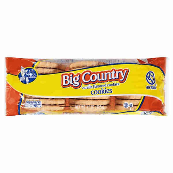 Big Country Vanilla Flavored Cookies