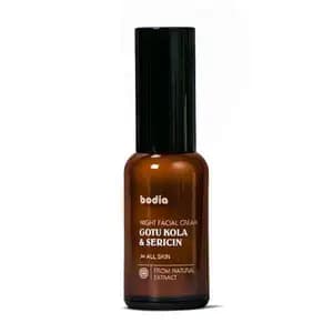 Night Facial Cream - Gotu Kola & Sericin - Bodia