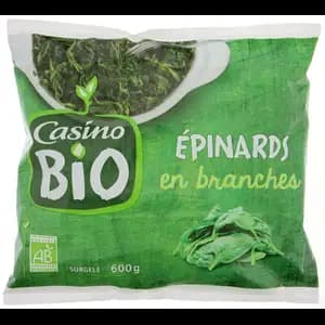 Organic Whole Leaf Spinach - Casino