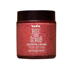Body Rice Scrub - Gentle Jasmine & Rose - Bodia