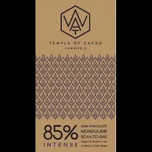 85% Intense Dark Chocolate - Wat Chocolate