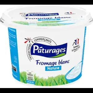 Plain White Cheese with 3.2% Fat - Pâturages