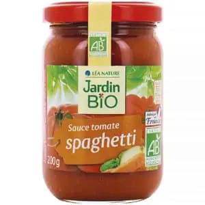 Organic Tomato Sauce Spaghetti - Jardin Bio