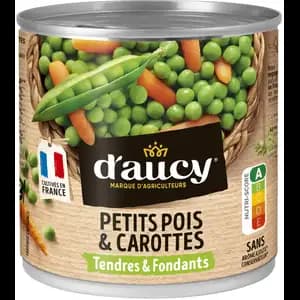Soft Peas and Carrots - D'Aucy