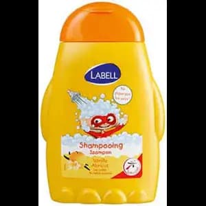Kids Shampoo Vanilla & Apricot - Labell