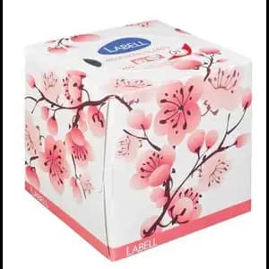 White Tissues Box - Labell