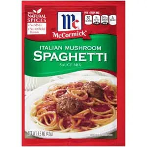Italian Mushroom Sauce - McCormick