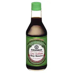 Less Salt Soy Sauce - Kikkoman