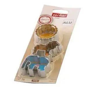 Jungle Animals Cutter 3X - Zenker