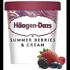 Summer Berries & Cream Ice Cream - Häagen-Dazs