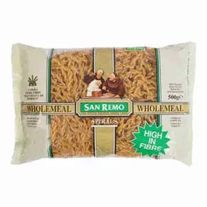 Wholemeal Spirals - San Remo