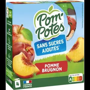 Apple Nectarine No Sugar Added - Pom'Potes