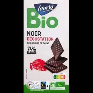 នំសូូកូឡាខ្មៅ74%  -Ivoria - Ivoria