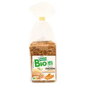 Organic Crackers Cheese & Squash Seed - Regain