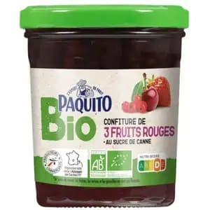 Organic Red Fruit Mix Jam - Paquito