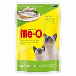 Adult Sardine with Chicken & Rice Pouch - Me-O