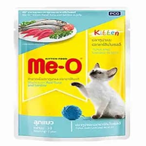 Kitten Tuna and Sardine In Jelly Pouch - Me-O