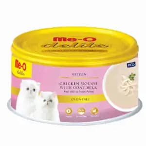 Delite Kitten Chicken Mousse with Goat Milk Grain Free - Me-O
