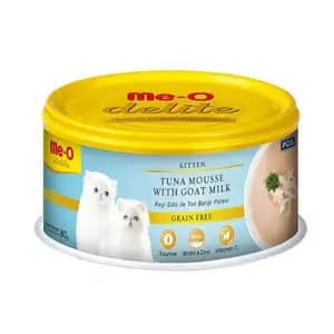 Delite Kitten Tuna Mousse with Goat Milk Grain Free - Me-O