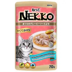Tuna Topping Shrimp & Scallop in Gravy - Nekko