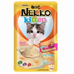 Kitten Tuna Mousse with Salmon - Nekko