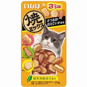 Tuna and Chicken Fillet with Dried Bonito Scallop and Squid Flavor - Inaba Foods - Pet Shop