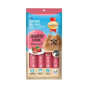 Creamy Dog Treats Strawberry Flavor - SmartHeart