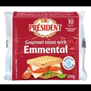 Gourmet Toast with Emmental - Président
