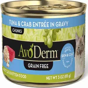 Tuna & Crab Entrée Can in Gravy - AvoDerm