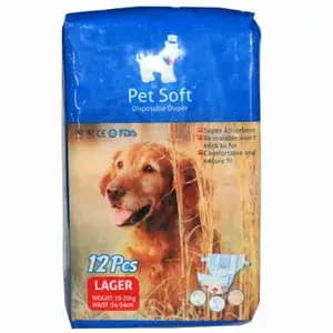 Disposable Diaper Large - Pet Soft - Pet Shop
