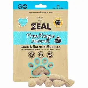 Lamb & Salmon Morsels - Zeal Free Range Naturals - Zeal