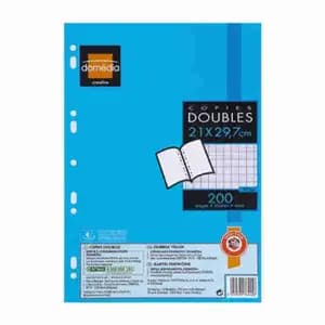 Double Perforated Paper Sheet A4 Seyes - Domedia