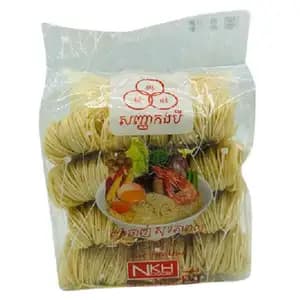 Dried Pandan White Noodle (Small) - NKH