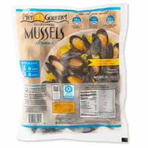 Fully Cooked Mussels - Pier Gourmet