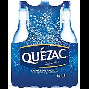 Mineral Sparkling Water 1.15L Pack X6 - Quézac 