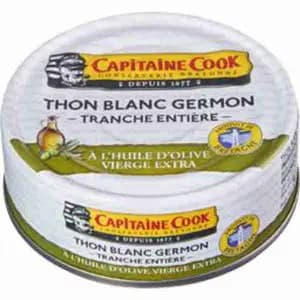 Albacore White Tuna in Extra Virgin Olive Oil - Capitaine Cook