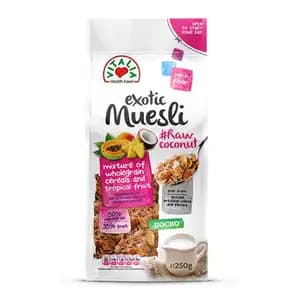 Muesli Wholegrain Cereals Seeds & Tropical Fruits - Vitalia