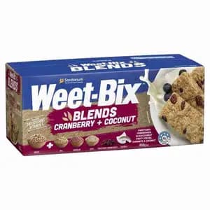 Weet-Bix Cranberry & Coconut - Sanitarium