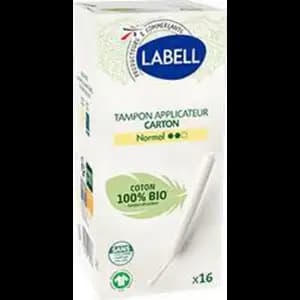 Tampon Applicator Cotton Normal - Labell