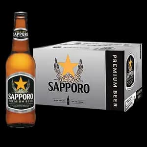 Sapporo Premium Beer Bottle Pack x24
